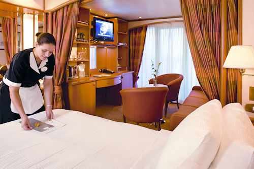 Suite a bordo del Silver Wind CRUCEROS EN SUITE CRUCEROS DE LUJO SILVERSEA SILVER WIND